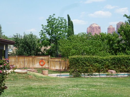 16 pool view