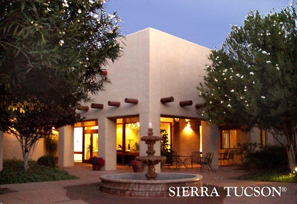 ST Entrance-sm - Entrance of Sierra Tucson