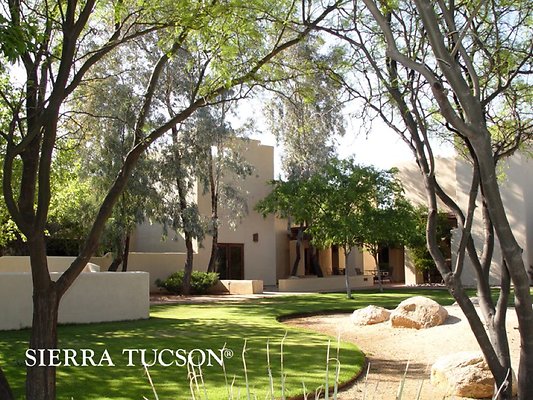 ST Facility Grass-sm - The Sierra Tucson Treatment Center offers a natural healing environment at the foot of the Santa Catalina Mountains.